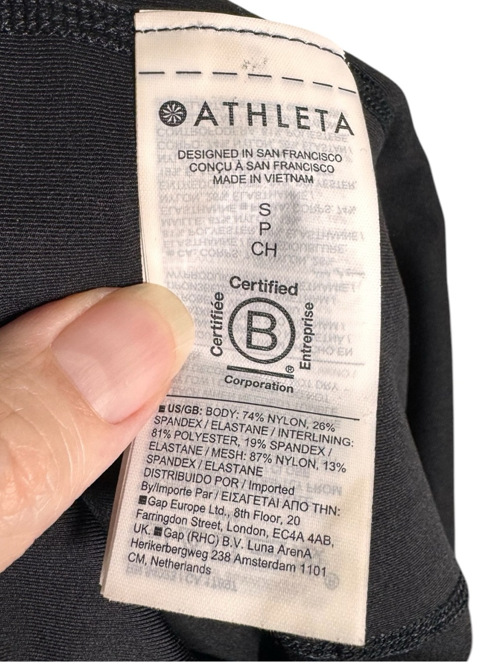 NWT Athleta Fairway Golf Skort 18” Black High Rise Size Small - Picture 13 of 15